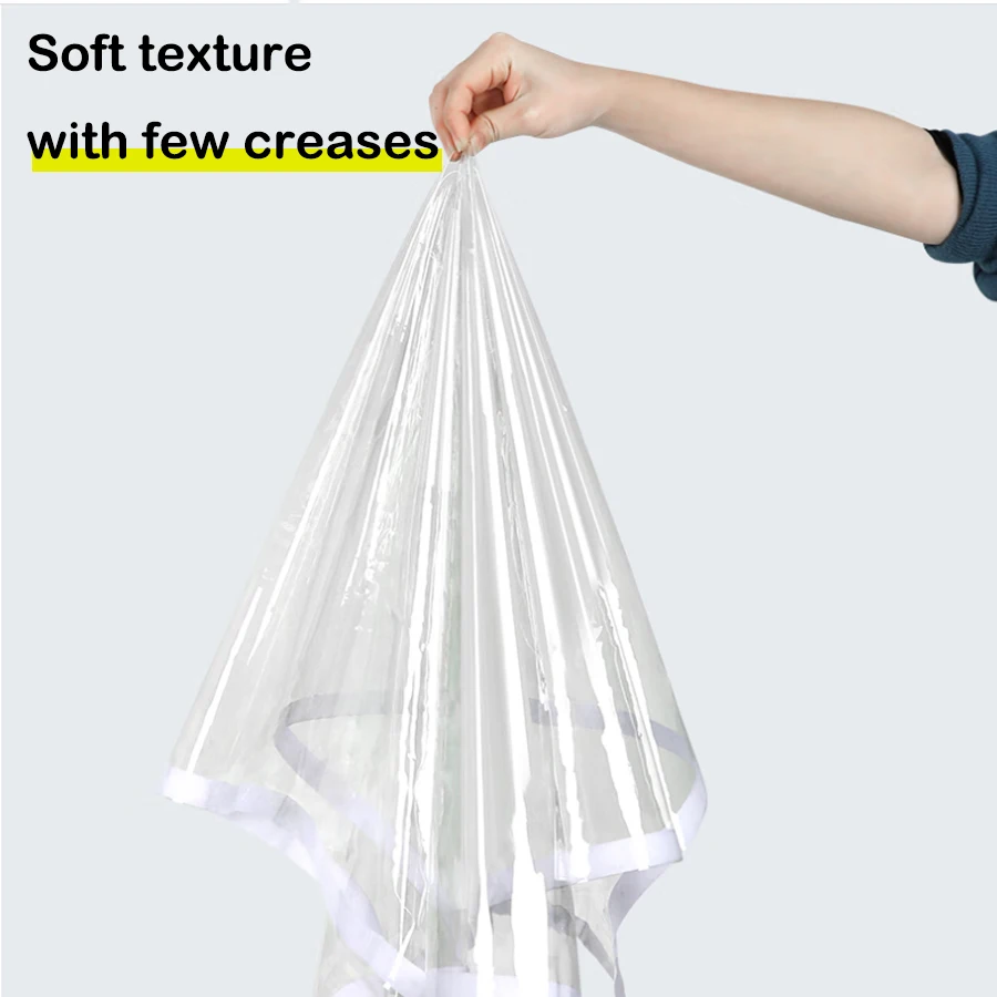 Clear Winter Window Thickened Plastic Windproof Warm Anti Cold Curtain Thermal Insulated for Bedroom  ... image 4
