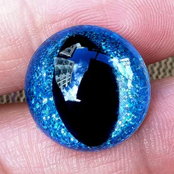 10pair 3D Glitter Plastic Cat Safety Eyes For Crochet Toys Puppet Plush Toy Doll Eyes For Amigurumi Diy 12/15/16/18/20/24mm