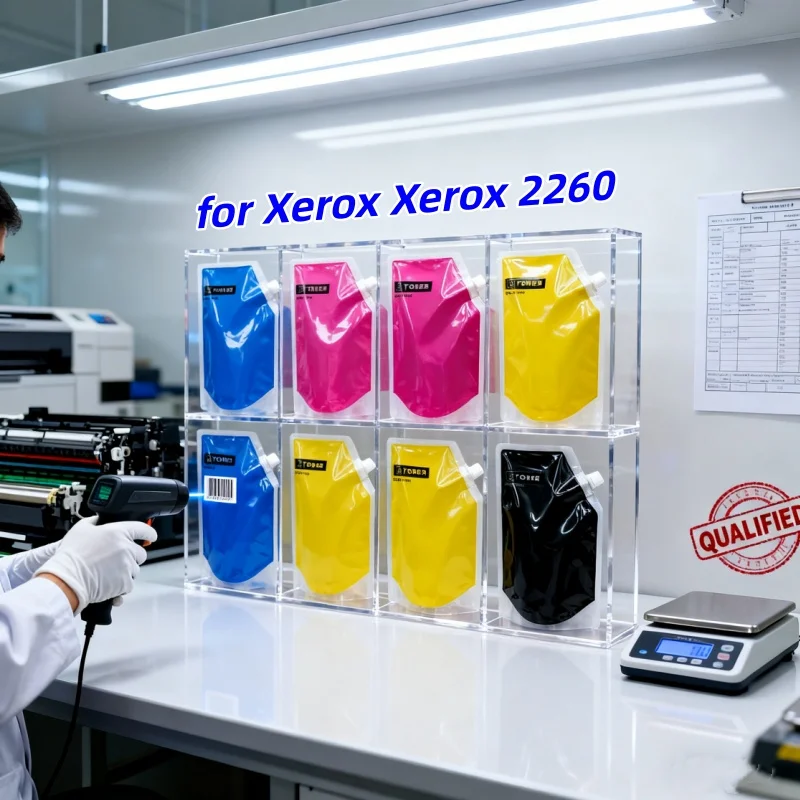 

300g/pc Refill Toner Powder Compatible for Xerox 2260 for Xerox DocuCentre-IV C2260 2263 2263L 2265 Printer with Developer