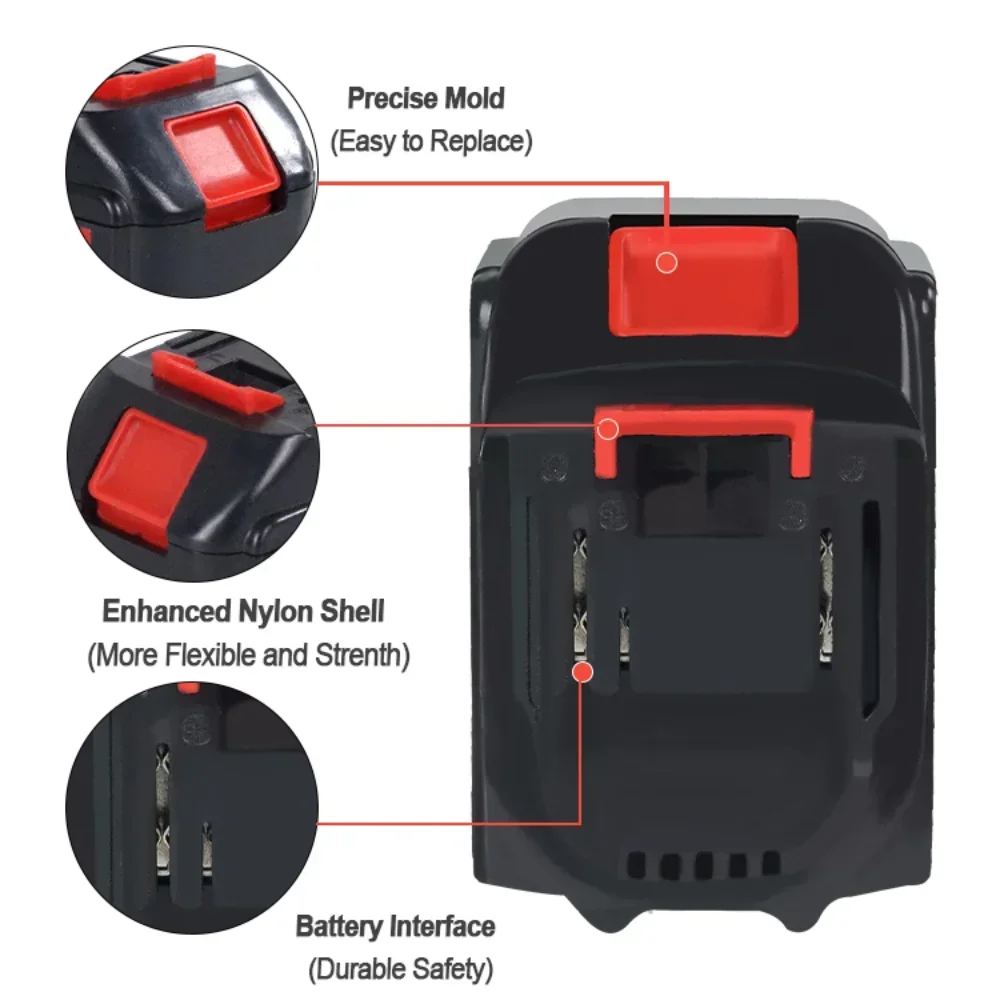 15000mAh 21V High Capacity Rechargeable Lithium Ion Battery for Makita Cordless Electric Wrench Dirll Screwdriver Power Tool