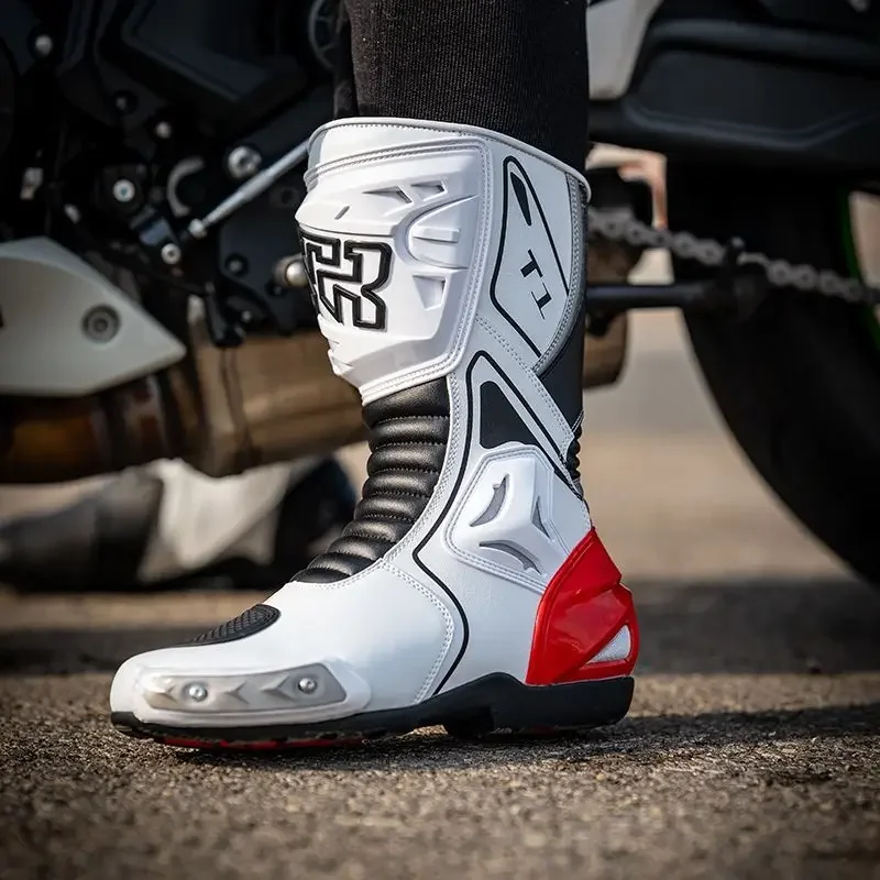 

motorcycle riding boots, windproof and anti fall racing boots, four season motorcycle boots, road long knight boots, equipment