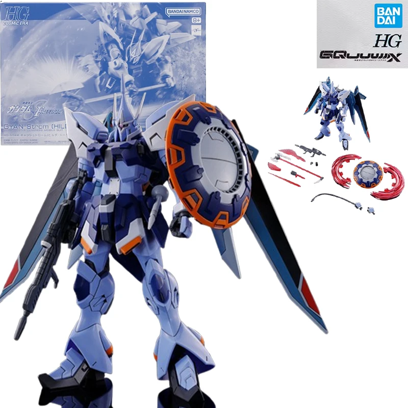 

Original Bandai Gundam HGCE1/144 GYAN Strom HILDA HAKEN CUSTOM Anime Character Action Assembly Model Toy Kit Collection Boy Gift