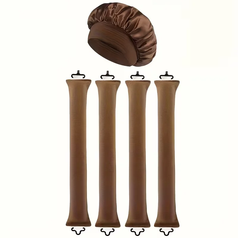 5-teiliges Locken-Set ohne Hitze, mit einem Zubehör-Set für Lockenwickler zum temporären Locken und zur Wellenhaarstyling-Pflege – Detail 2