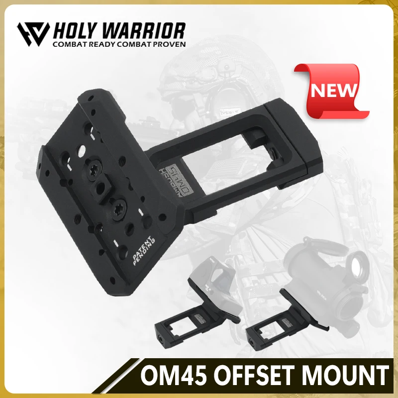 

OM45 45-Degree Optic Mount for Red Dot Sights SI Ambush Offset Optic Mount