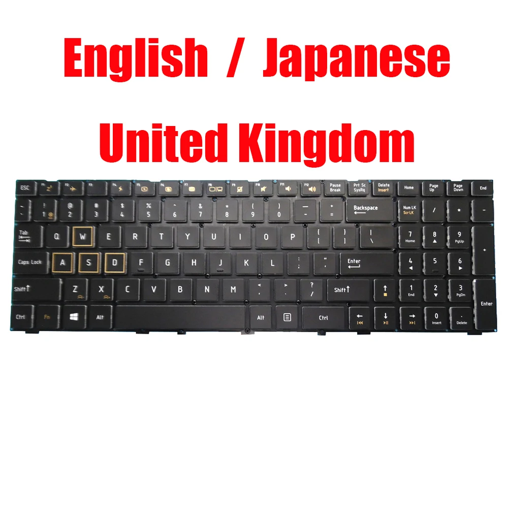 

US UK JP Keyboard 0KN1-0H2US22 MP-13H83USJ5284 0KN1-0H4UK12 MP-13H86GBJ5282 0KN1-0H4JP22 MP-13H86J0J5285 English United Kingdom