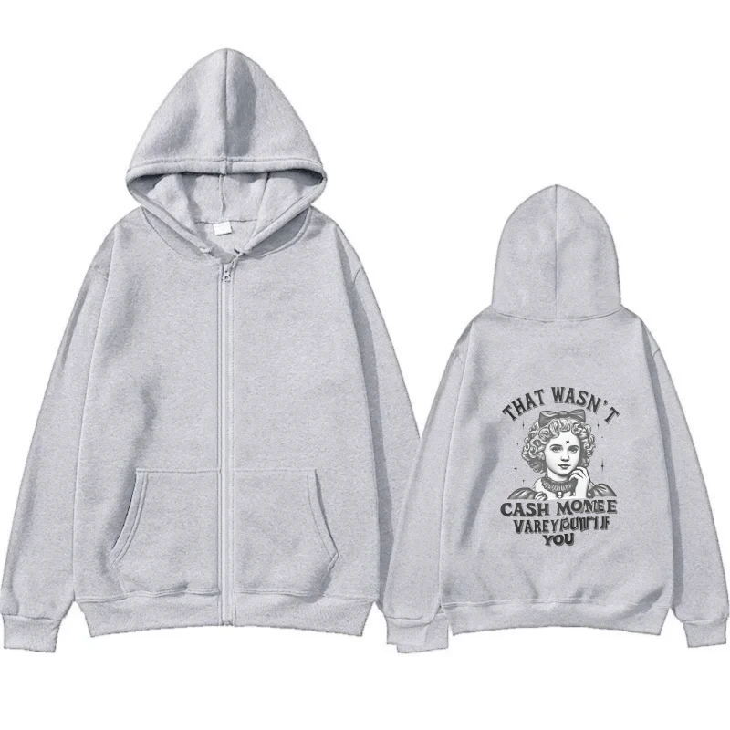 سترة رجالية بغطاء للرأس باللون الأسود مارلين مونرو مطبوعة لم أكنني ملابس غير رسمية للارتداء اليومي وفي الهواء الطلق