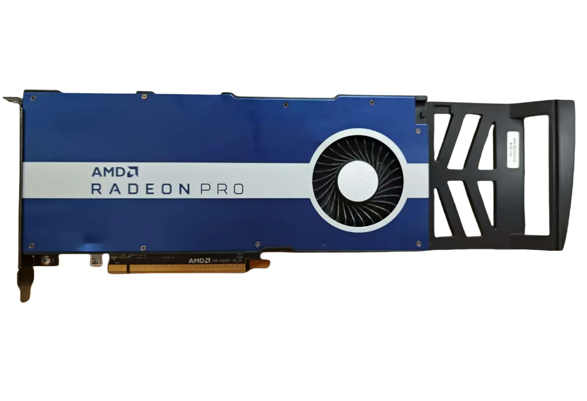 بطاقة الرسومات الرئيسية AMD Radeon Pro W5500 8G GDDR6 تدعم 8GB 128bit PCI Express 4.0 16X لأجهزة الكمبيوتر المكتبية