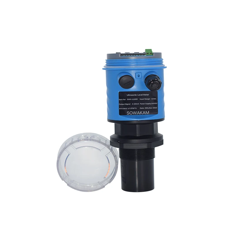 Ultrosonic Water Level transmitt Water Tank Liquid Depth Hydrostatic Level Sensor 0-25M Range 4-20mA 0-5V 0-10V RS485 Output