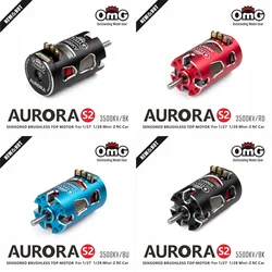 Omg Rc AURORA S2 S2Series Sensored Brushless Top Motor 3500KV 4500KV 5500KV for 1/27 and 1/28 Mini-Z RC Car