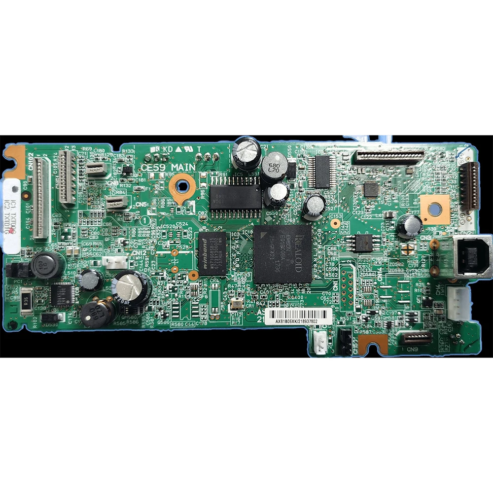 Original Formatter Main MotherBoard For Epson xp440 442 445 435 430 The cracked version does not require a chip