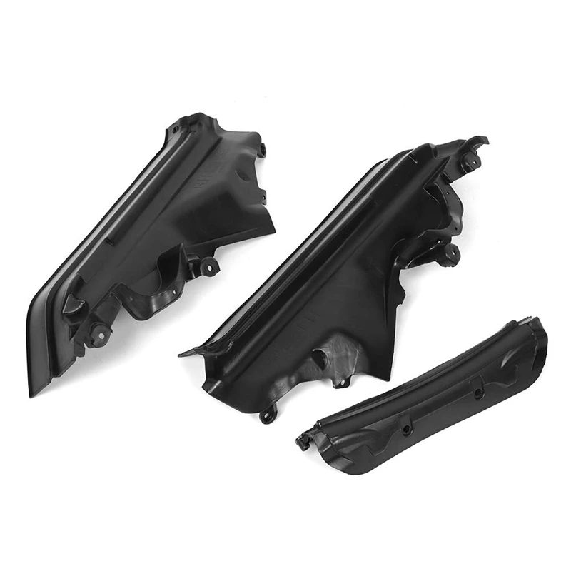 

3Pcs Car Engine Upper Compartment Partition Panel Set For-BMW X5 X6 E70 51717169420 51717169421 51717169419