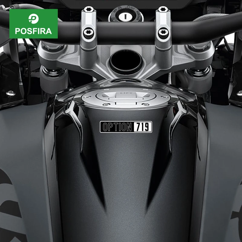 

POSFIRA Option 719 Motorcycle Sticker Vinyl Decals for BMW R1250GS R1200GS R1300GS S1000RR S1000XR R Nine T F850GS Accessories