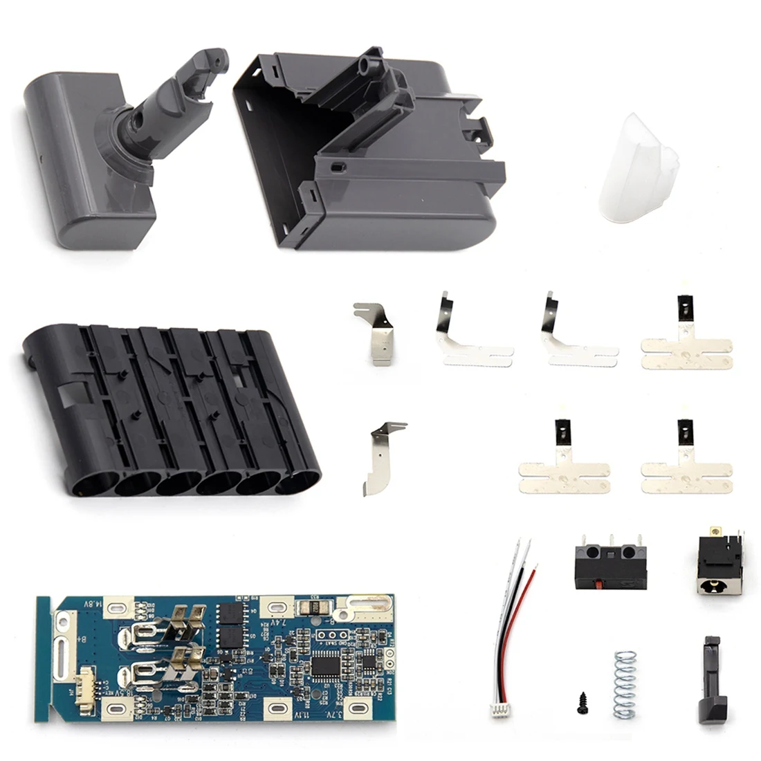 

B26B V6 Li-Ion Battery Plastic Case Charging Protection Circuit Board PCB for Dyson 21.6V DC58 DC62 DC63 DC72