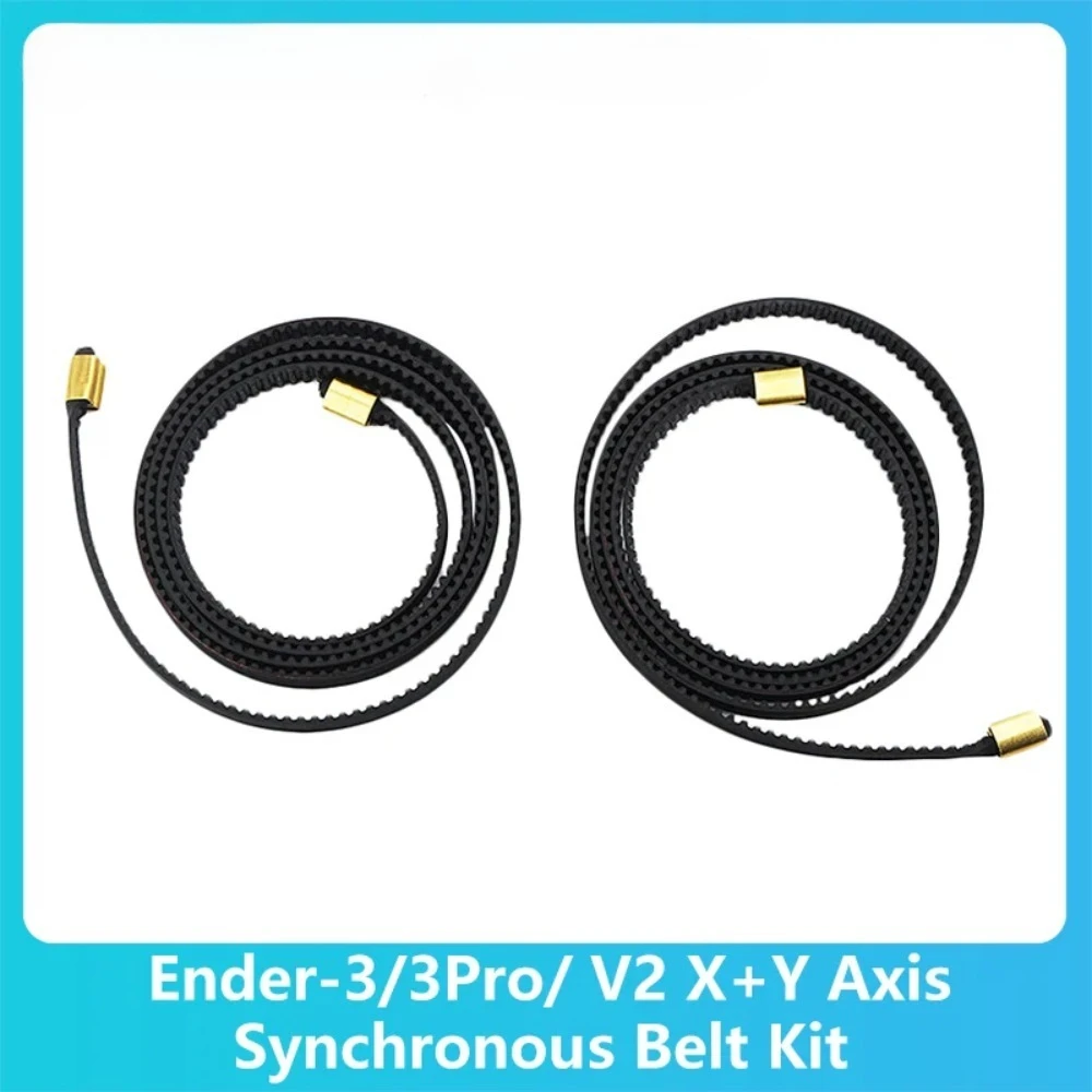 Creality X+Y Axis Synchronous Belt X 798Mm+Y 740Mm Closed-Loop Timing Belt Terminal for Ender-3/ Ender 3 Pro / Ender V2