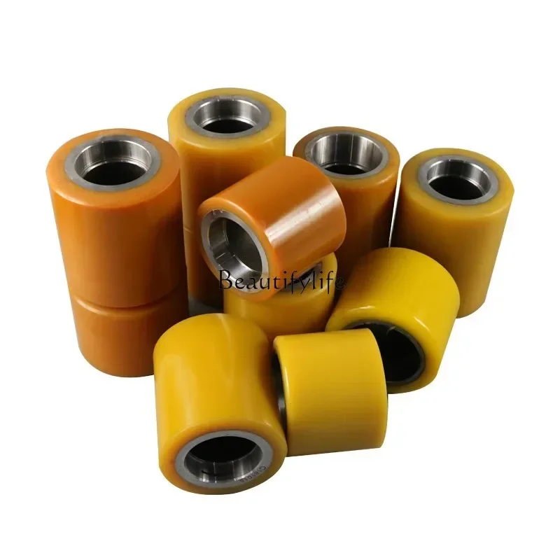 

Accessories and ToolsElectric forklift wheel accessories Daquan load-bearing small diamond drive wheel auxiliary wheel