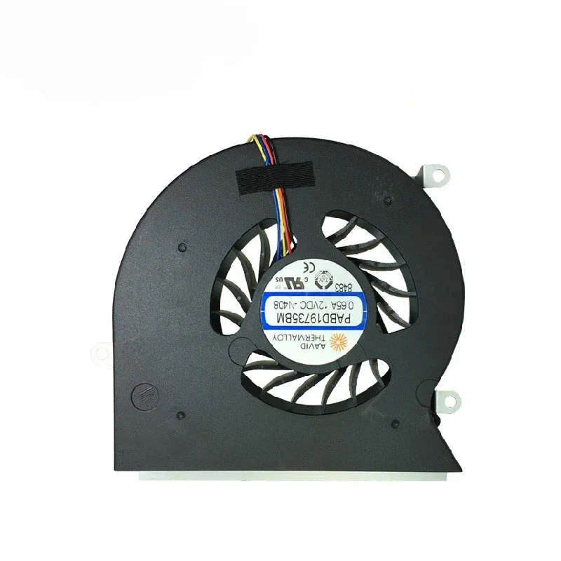 Replacement Laptop CPU Cooling Fan for MSI GT62VR 6RD 7RE PABD19735BM 0.65A 12VDC -N322