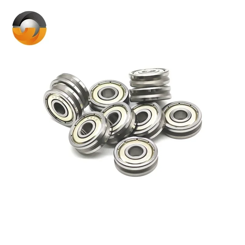 1Pcs V625ZZ V Grooved Straightener Guide Wheel Bearings 625VV ABEC-7 V Groove Pulley Roller Bearing V120 5*16*5 mm