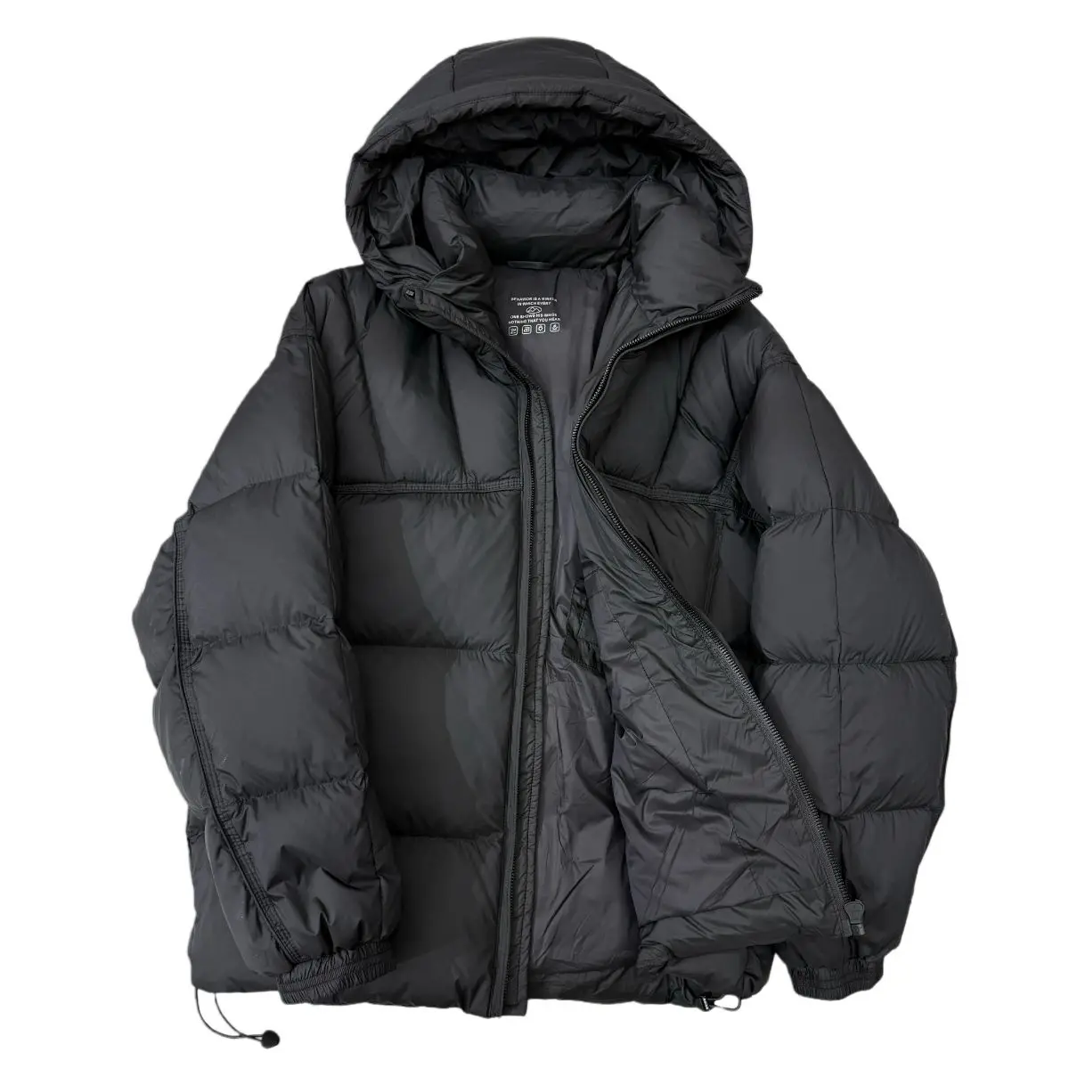 

Men's Winter Puffer Jacket High Fill down Ultra Cold Resistant Hooded Duck down Vest Bread Style Warm Outerwear Casual Style