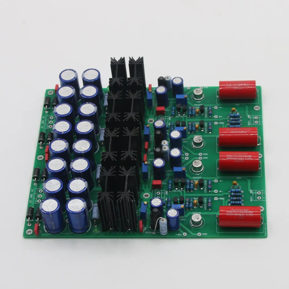 

JC-2 HIFI Stereo Home Audio Class A Preamp Board Finished & Kits Based on Mark JC2 Preamplifier Circuit