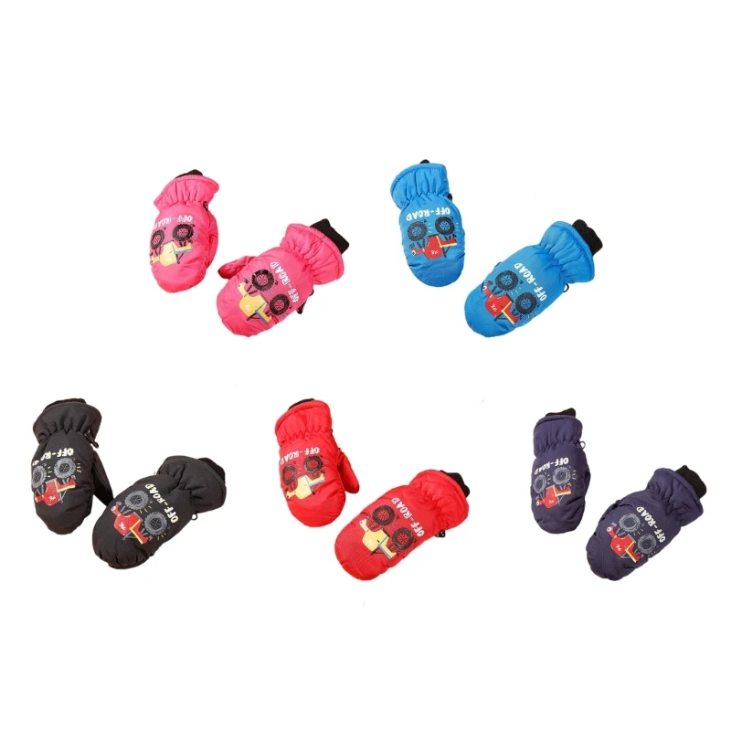 

Kids Ski Gloves Waterproof Children Winter Snow Mittens Boys Girls Gloves Gift