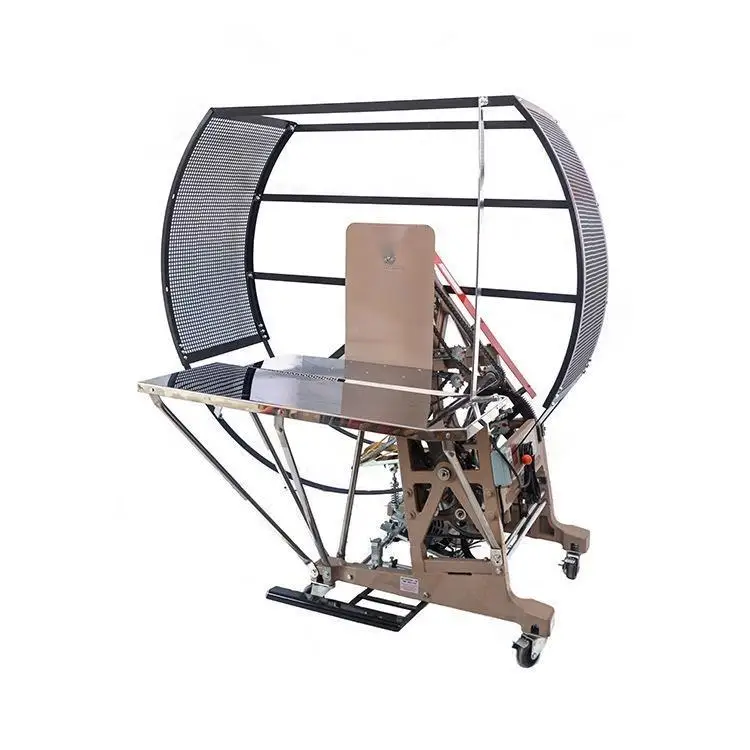 PE Rope Nylon Cable Ties Bundling Machine Corrugated Cardboard Binding PE Strap Tying Machine