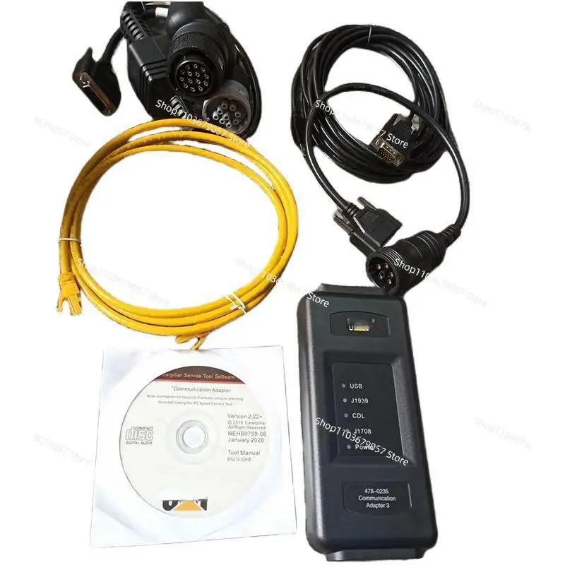 ET4 Communication Adapter Group 478-0235 538-5051 4780235 5385051 for Caterpillar Excavator Diagnostic Tool