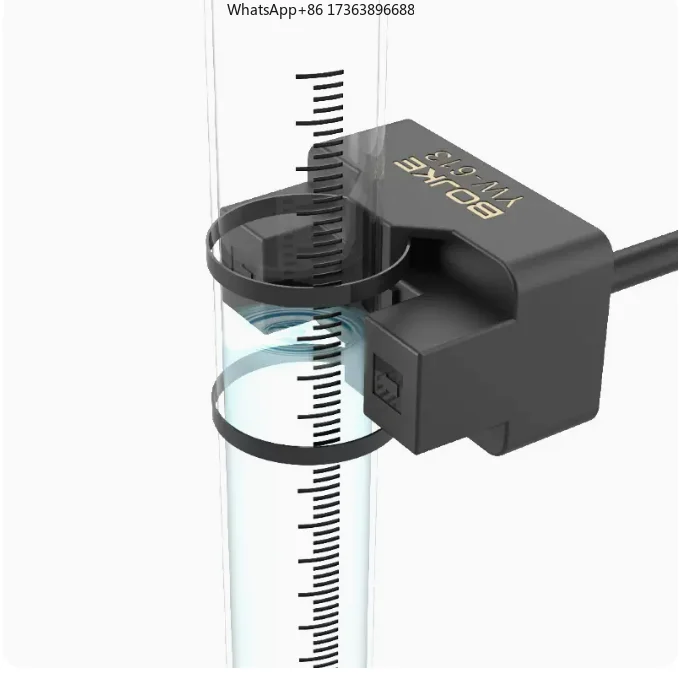 BOJKE High-Precision Non-Contact Capacitive Tube Liquid Level Sensor Stable Pipeline Water Level Limit Switch
