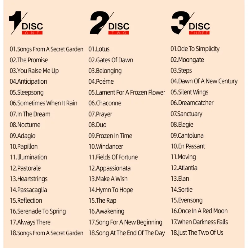 Kép 4: 3cd、classic tiktok kerti 、f-ionnuala s-herry Muzsika CD greatest Nyerő Album Lá Ígér 3pcs Muzsika Blokkol 、pop CD