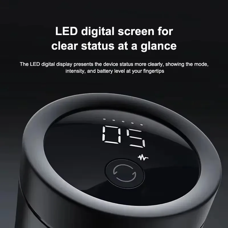 Новый массажный прибор Xiaomi Mijia Fascial Gun Pro для расслабления мышц, 35 кг, умный двойной режим, максимальная регулировка силы 12 передач