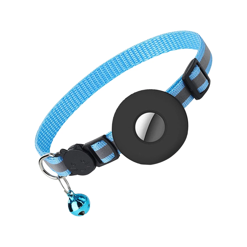 

Reflective Pet Collar Tracer Dog Cat Adjustable Nylon Bell AntiLost Outdoor Gift Birthday Wedding Holiday Costumes