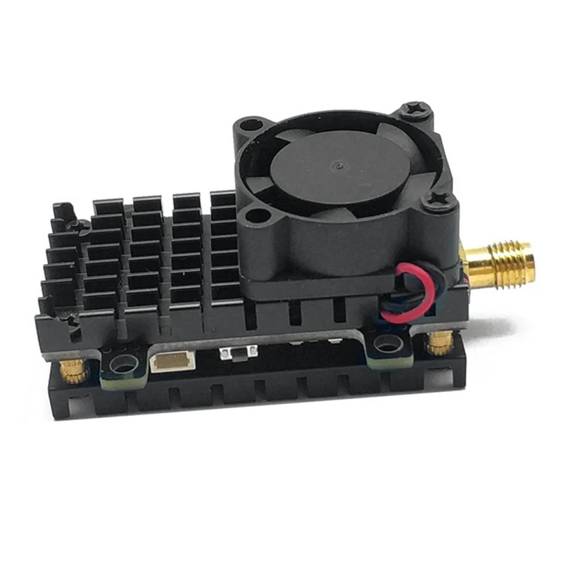 BNVN-5.8Ghz 2W FPV pemancar VTX + antena FPV, pemancar Video Audio 2000MW 48ch untuk Drone RC FPV jarak jauh