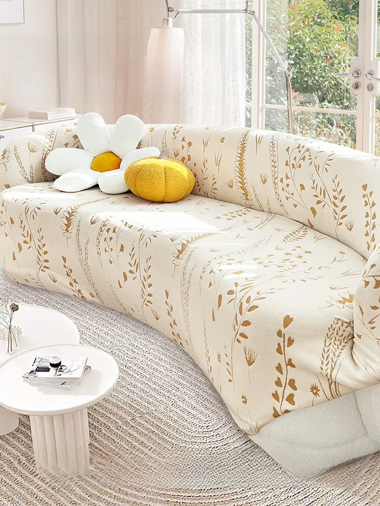 

Цельный чехол для дивана Moon Arc с полным покрытием, защита от царапин, пылезащитный, современный, простой, стильный, для дивана-трансформера.