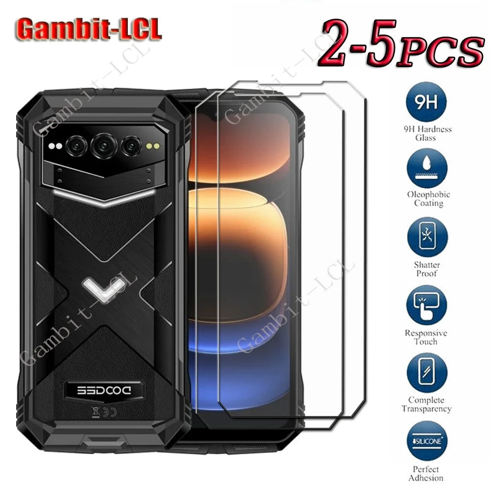 9H HD Original Tempered Glass For Doogee V Max Pro Plus S Cyber Punk S118 S200 S100 S110 VMax Screen Protection Cover Film