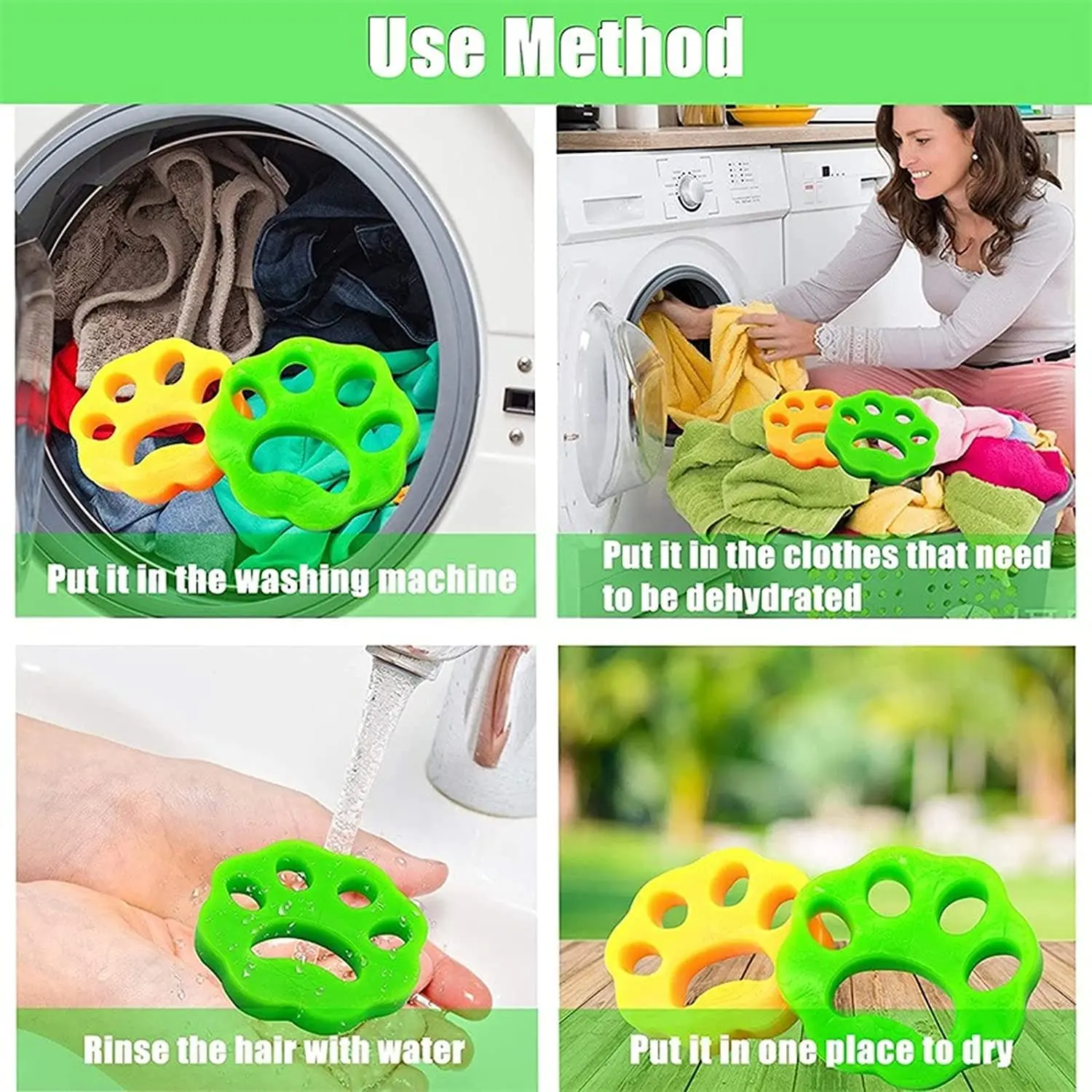 Pet Hair Remover for Laundry, Lint Catcher, Laundry Catcher for Washing Machine, Reusable Dog Hair Remover for Laundry