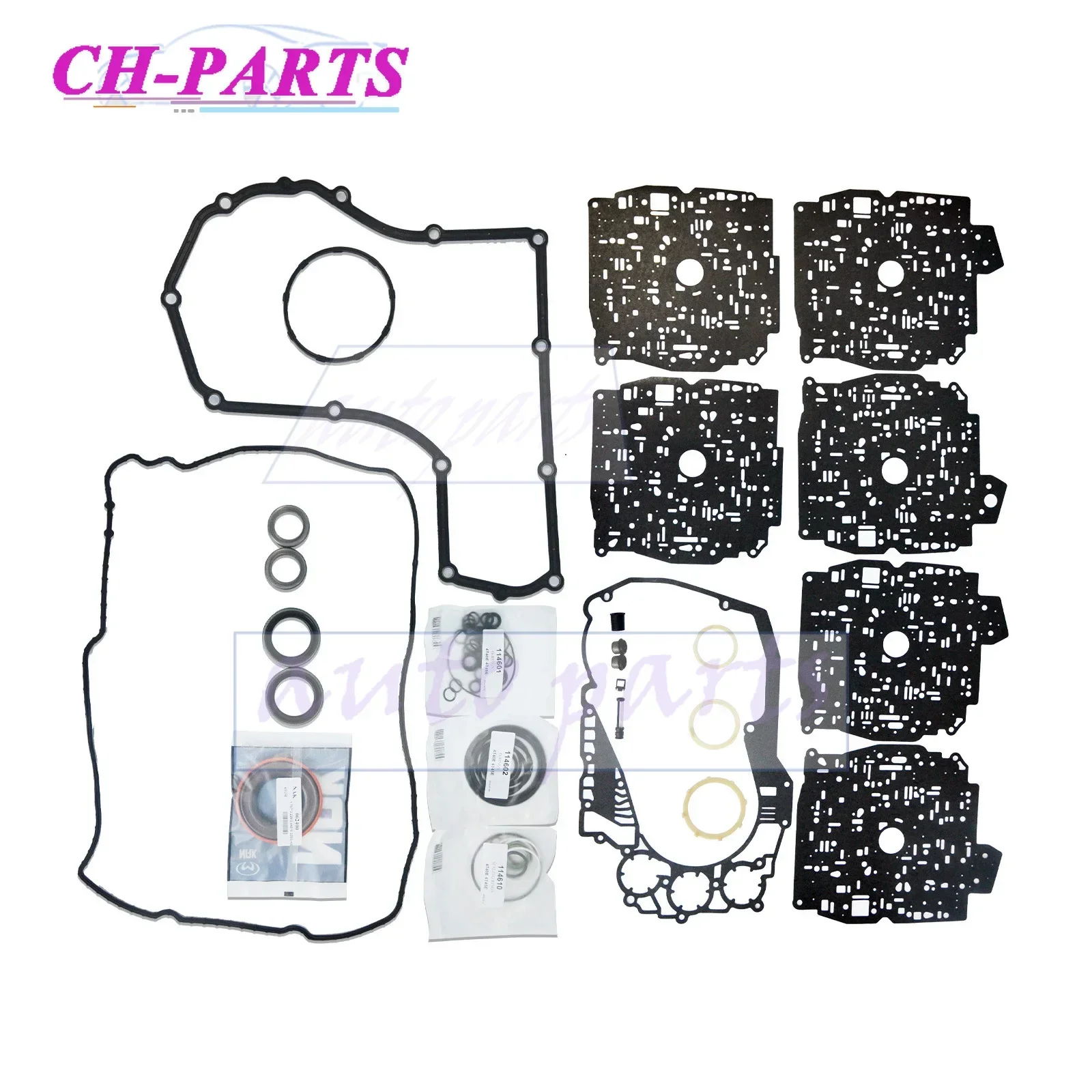 

4T40E 4T45E Auto Transmission Overhaul Kit Seals Gasket For GM BUICK CHEVROLET PONTIAC Gearbox Rebuild Kit Car Parts K114900A