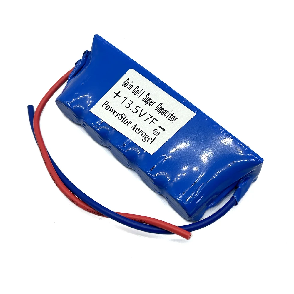 1 Juego de módulo rectificador de automóvil PowerStor Aerogel 13.5V7F 2.7V35F 5 uds conexión banco pequeño para fuente de alimentación de respaldo
