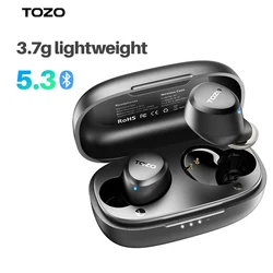 TOZO A1 Bluetooth 5.3 Earphones ,Wireless Headphones  Mini , In-ear  Earbuds, Built-in Microphone, Immersive Sound Headset