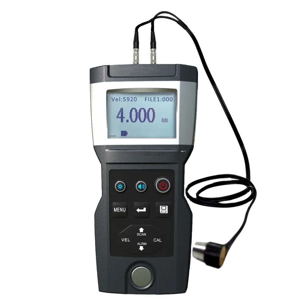 DT500 Digital Ultrasonic Thickness Gauge,Higher Precision 0.001mm/0.0001 Inch,measure Steel,plastic,ceramic,glass Etc.