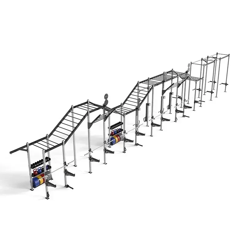 CF Training Rack 30-Post Gantry Crossfit Complex Strength Squat Climbing Multifunctional Stretching Machine