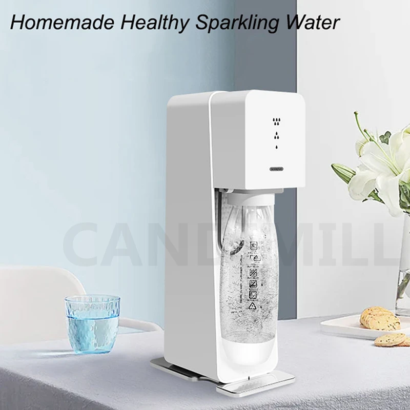 كانديميل صانع الصودا آلة فقاعة المياه المنزلية التجارية المشروبات الغازية صنع أدوات DIY آلة الشراب