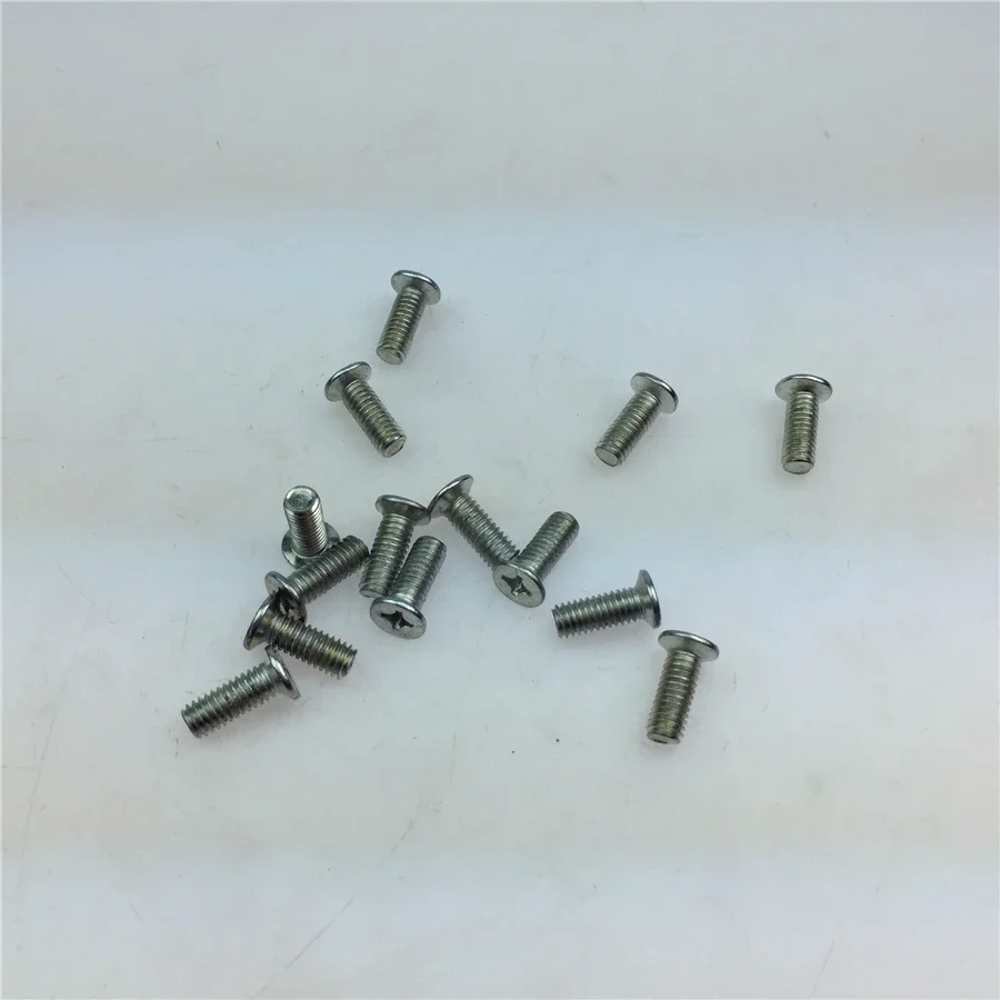 

Car Plate Fixing Screw Fixing M6 Flat Head Screw Bolt Universal Accessory