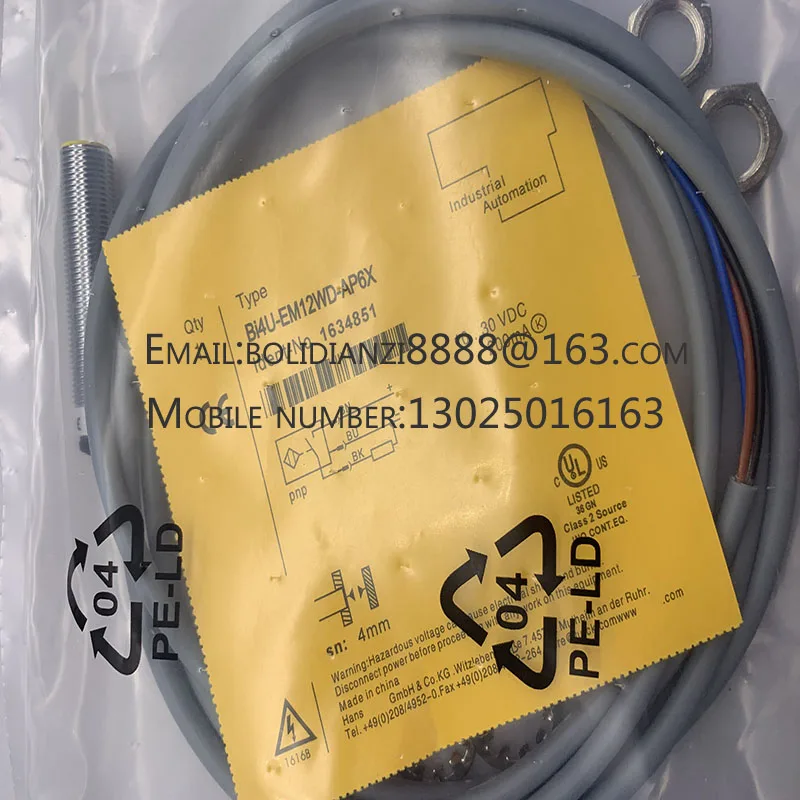 Novo sensor de proximidade BI4U-EM12WDTC-AP6X BI4U-EM12WDTC-AN6X em estoque