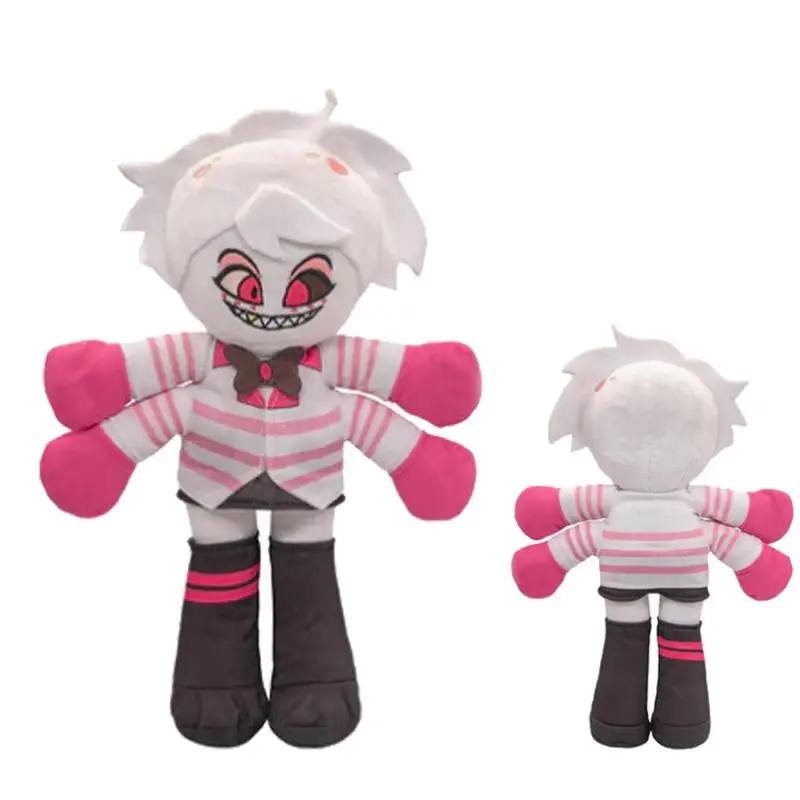 30cm Helluva Boss Plush Toy Cartoon Anime Figure Theater Clown Doll Boys Girls Soft Stuffed Toy Children Birthday Christmas Gift