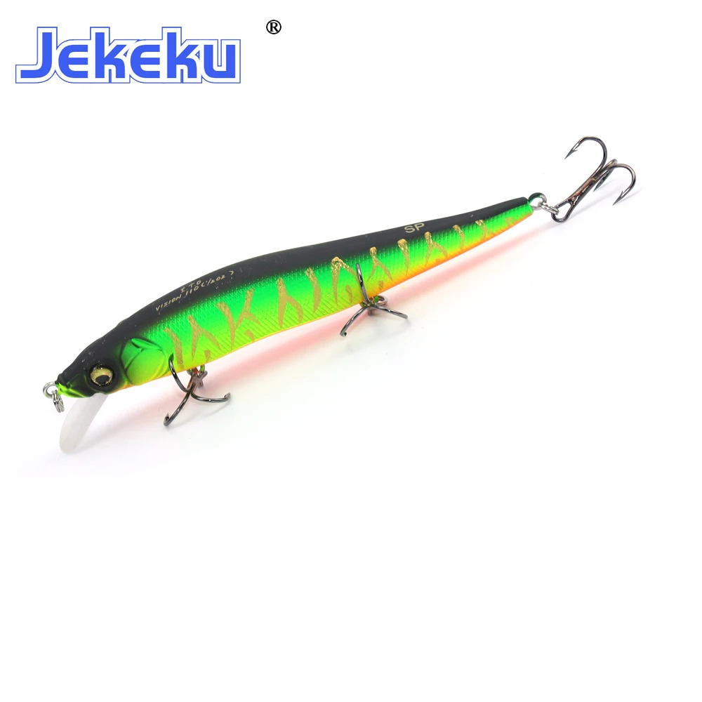 JEKEKU señuelo duro Wobbler pececillos con gancho afilado - imagen 2