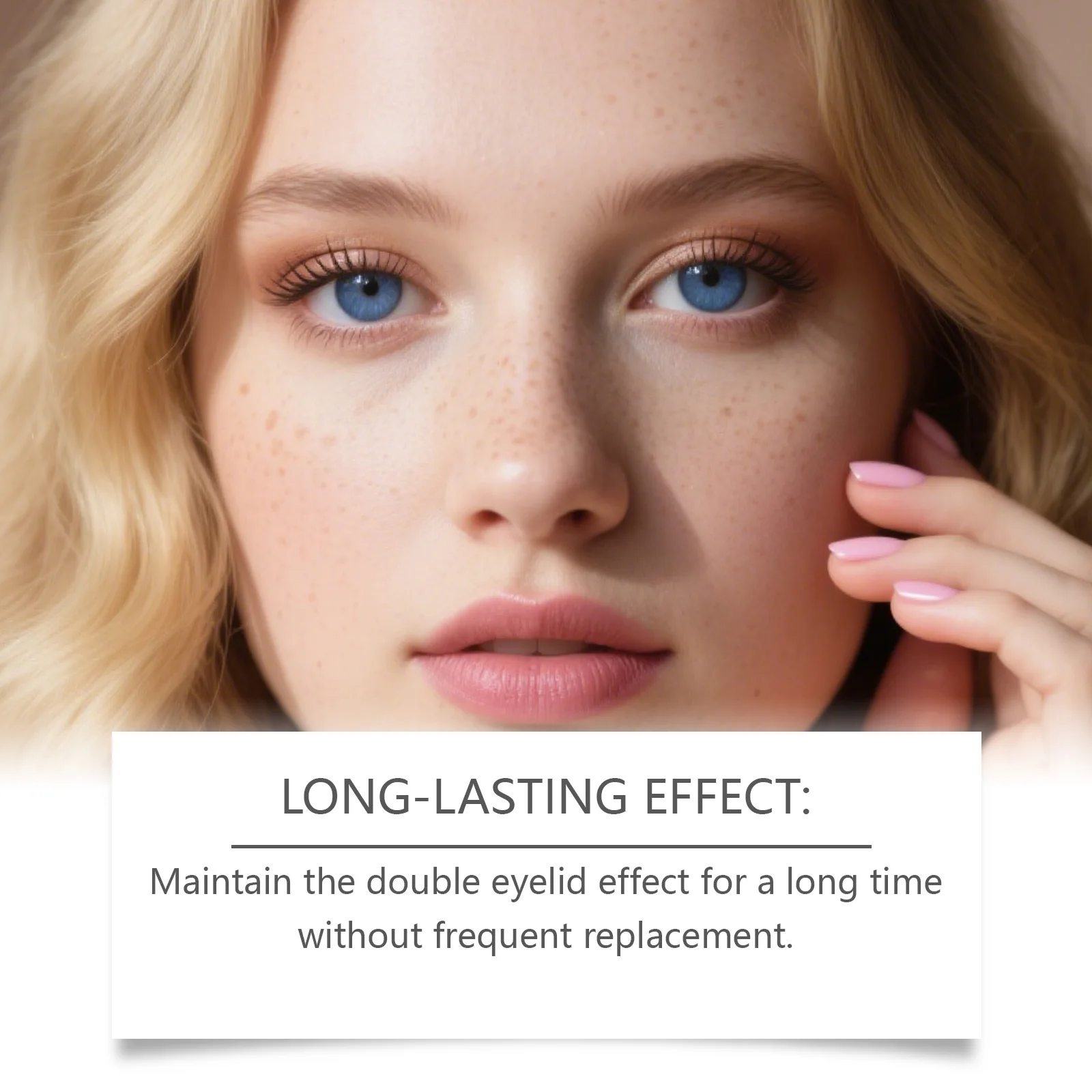 ชุดเทปติดตาสองชั้น Eelhoe สีใสเบจ แบบติดเอง มองไม่เห็นรอยต่อ สำหรับผู้หญิง อุปกรณ์แต่งหน้าแบบไร้รอย แผ่นติดตาสองชั้น 360 ชิ้น