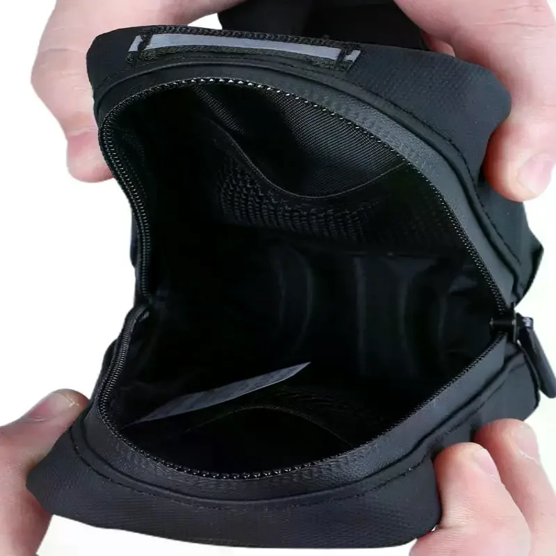 

Bicycle Tail Bag With Adjustable Strap Riding Bag Road Bike Mesh Bag Waterproof Large Capacity Riding Equipment Accessories