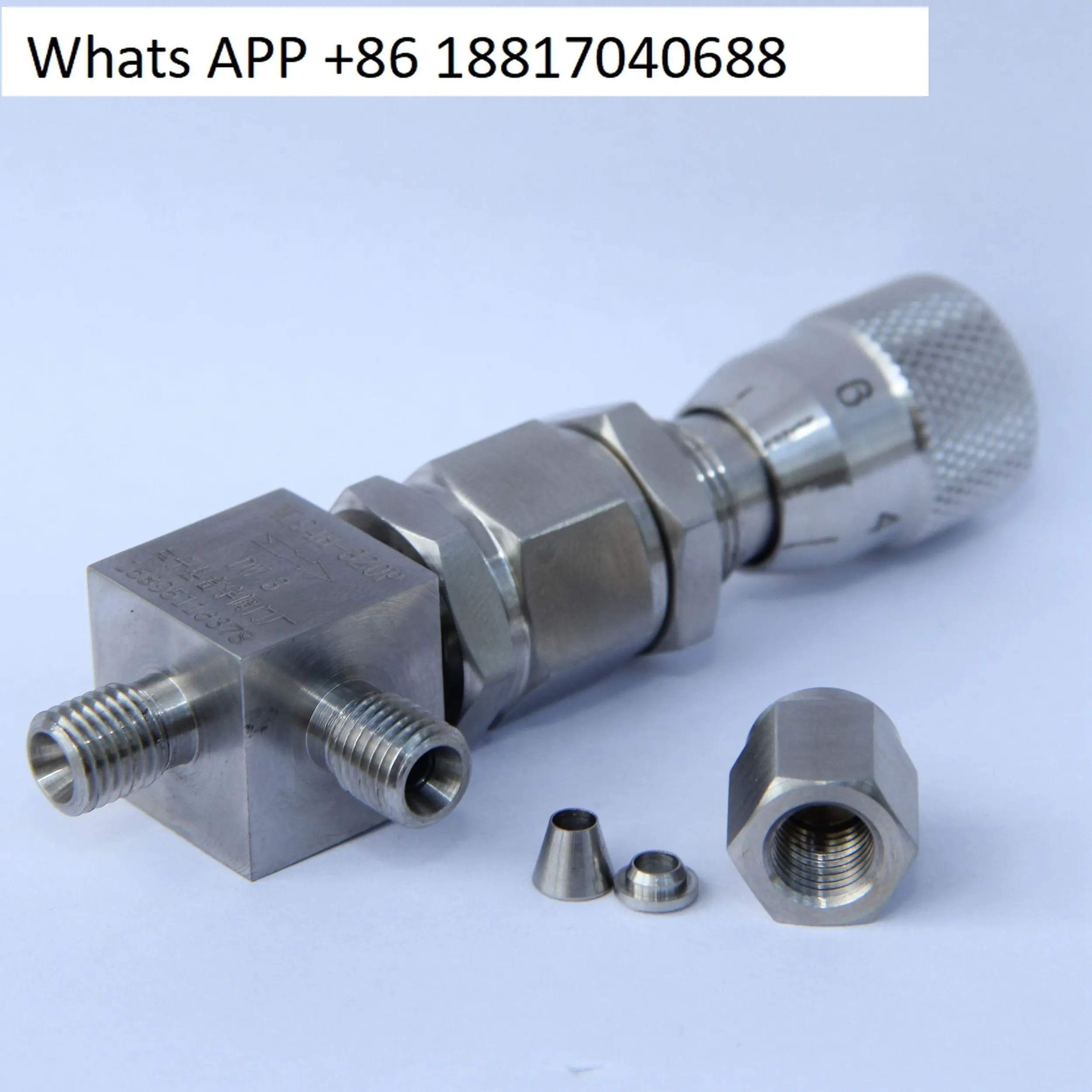 

Angle type micro control valve, micro control valve, flow pin type control valve WL94H-320P