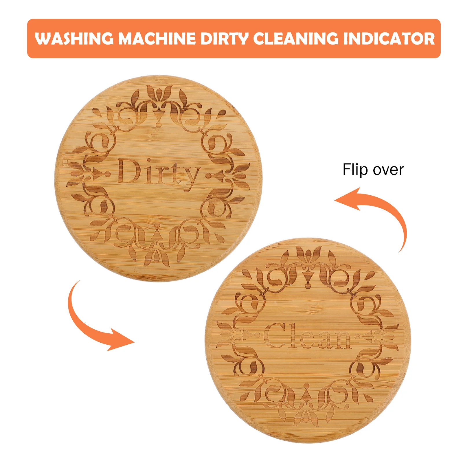 

Dishwasher Magnet Clean Dirty Indicator Dual Side Magnetic Sign Easy Flip Home Laundry Reminder Dishwasher Clean Dirty Indicator