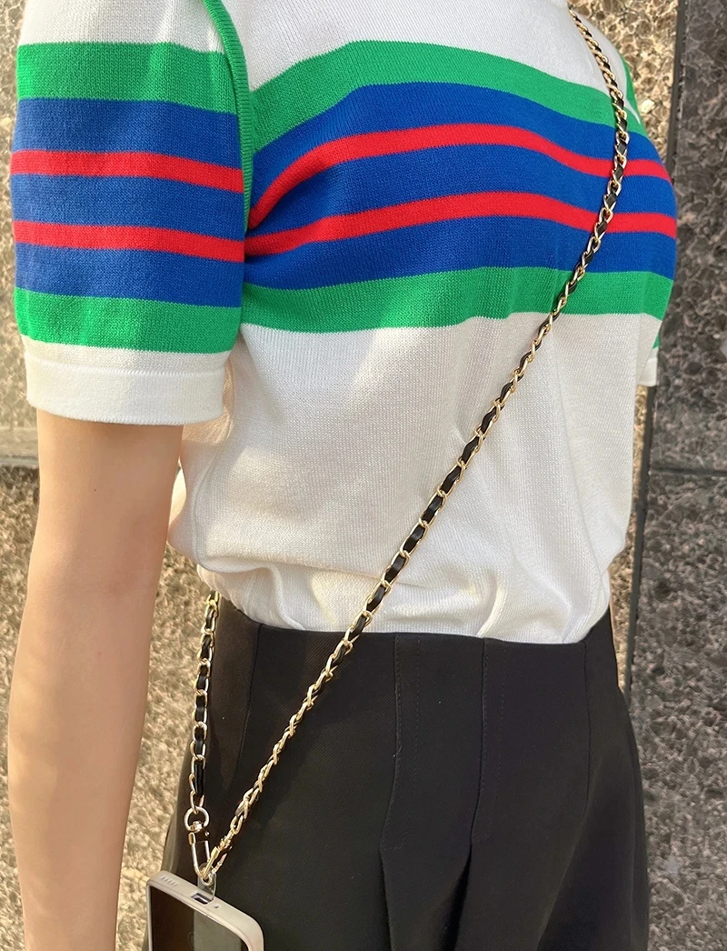 Phone Strap Anti-lost Lanyard Camera USB Holder Mobile Accessories Crossbody Necklace Cord Chain Black Color for Phone Case