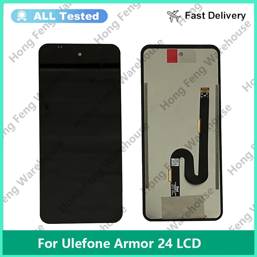 จอแอลซีดี Armor24ของแท้และหน้าจอสัมผัสสำหรับ ulefone ARMOR 24 Digitizer ประกอบอะไหล่จอแอลซีดี + เครื่องมือ